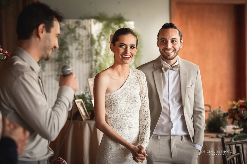 Mini wedding de Victoria e Pier, sítio particular em Jundiaí SP — foto 12