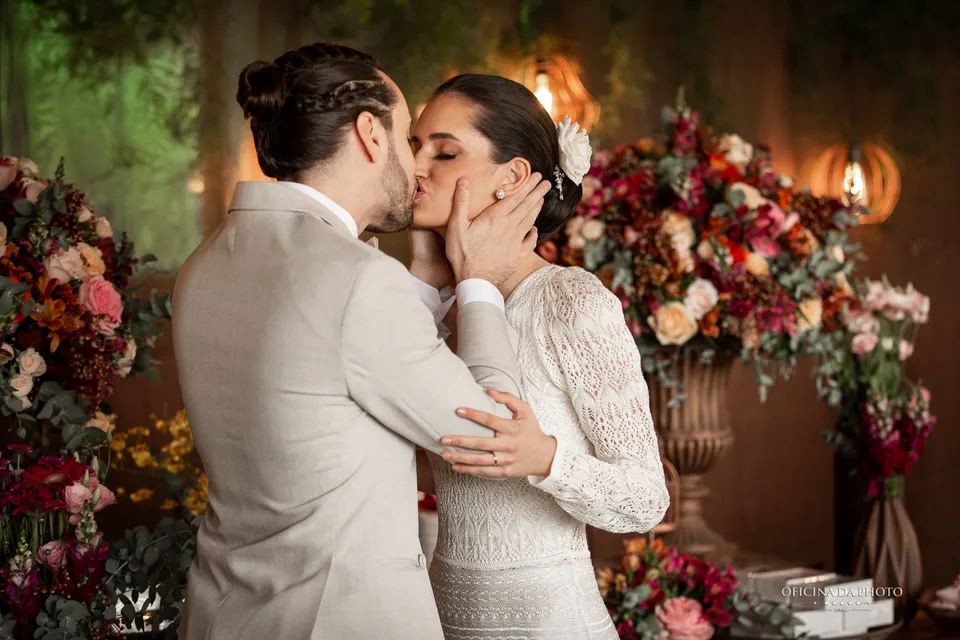 Mini wedding de Victoria e Pier, sítio particular em Jundiaí SP — foto 23