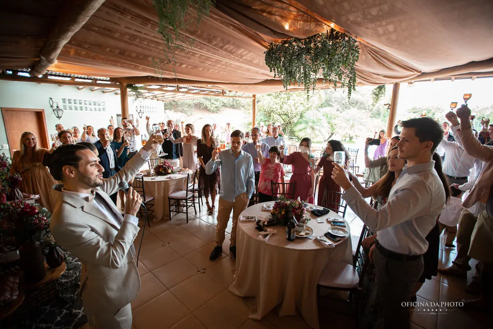 Mini wedding de Victoria e Pier, sítio particular em Jundiaí SP — foto 25