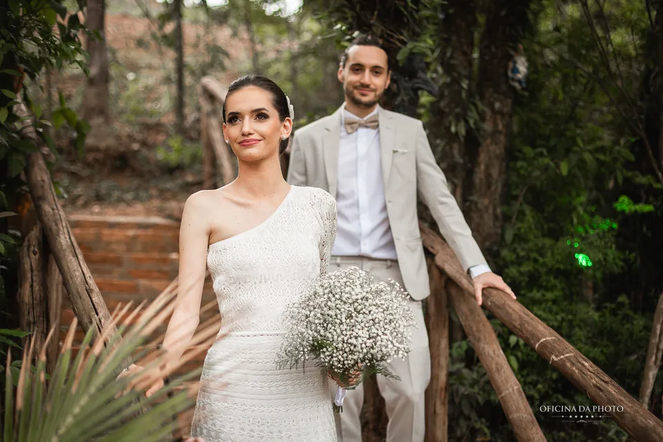 Mini wedding de Victoria e Pier, sítio particular em Jundiaí SP — foto 27