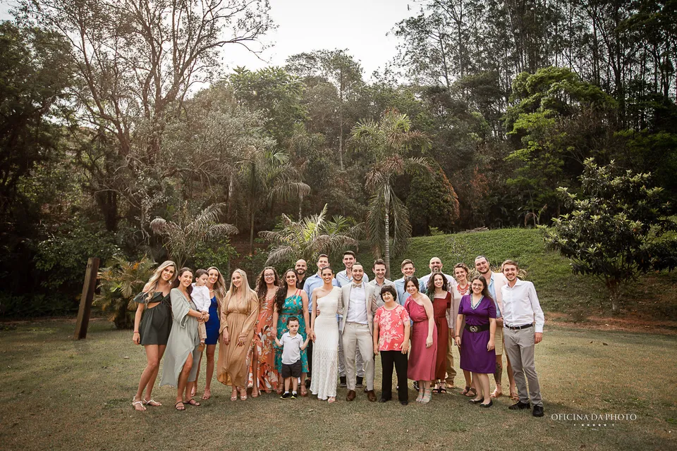 Mini wedding de Victoria e Pier, sítio particular em Jundiaí SP — foto 33