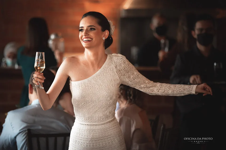 Mini wedding de Victoria e Pier, sítio particular em Jundiaí SP — foto 38