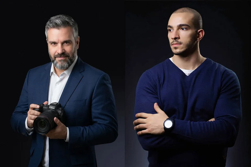 Davi Chaim e Renan Gomiero, fotógrafos da Oficina da Photo em Jundiaí